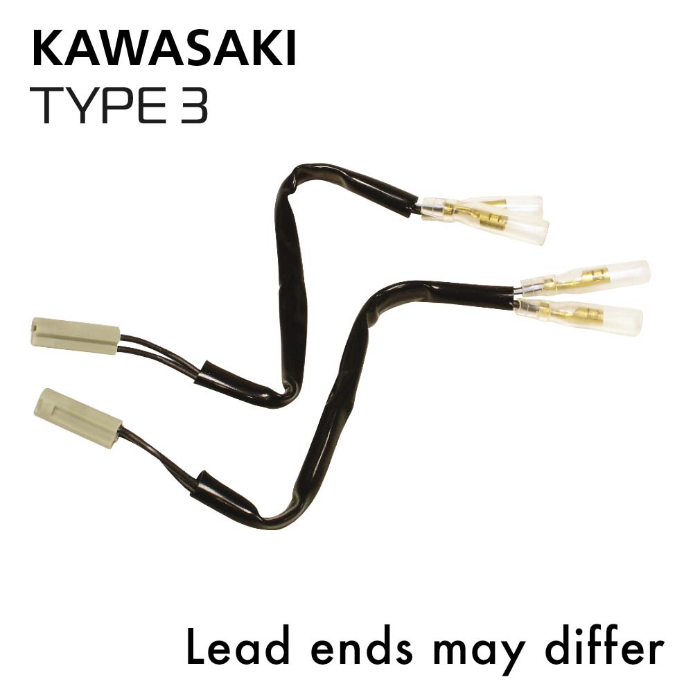 Oxford INDICTAOR LEADS KAWASAKI TYPE 3